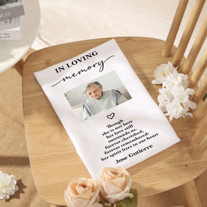 Reserved Wedding Memorial Chair Sign, Custom Memorial Wedding Sign,Wedding Chair Banner In Memory Of Loved Ones