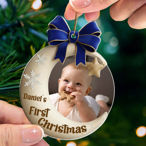 First Christmas Home Decor, Christmas Ornament, Personalized Ornament