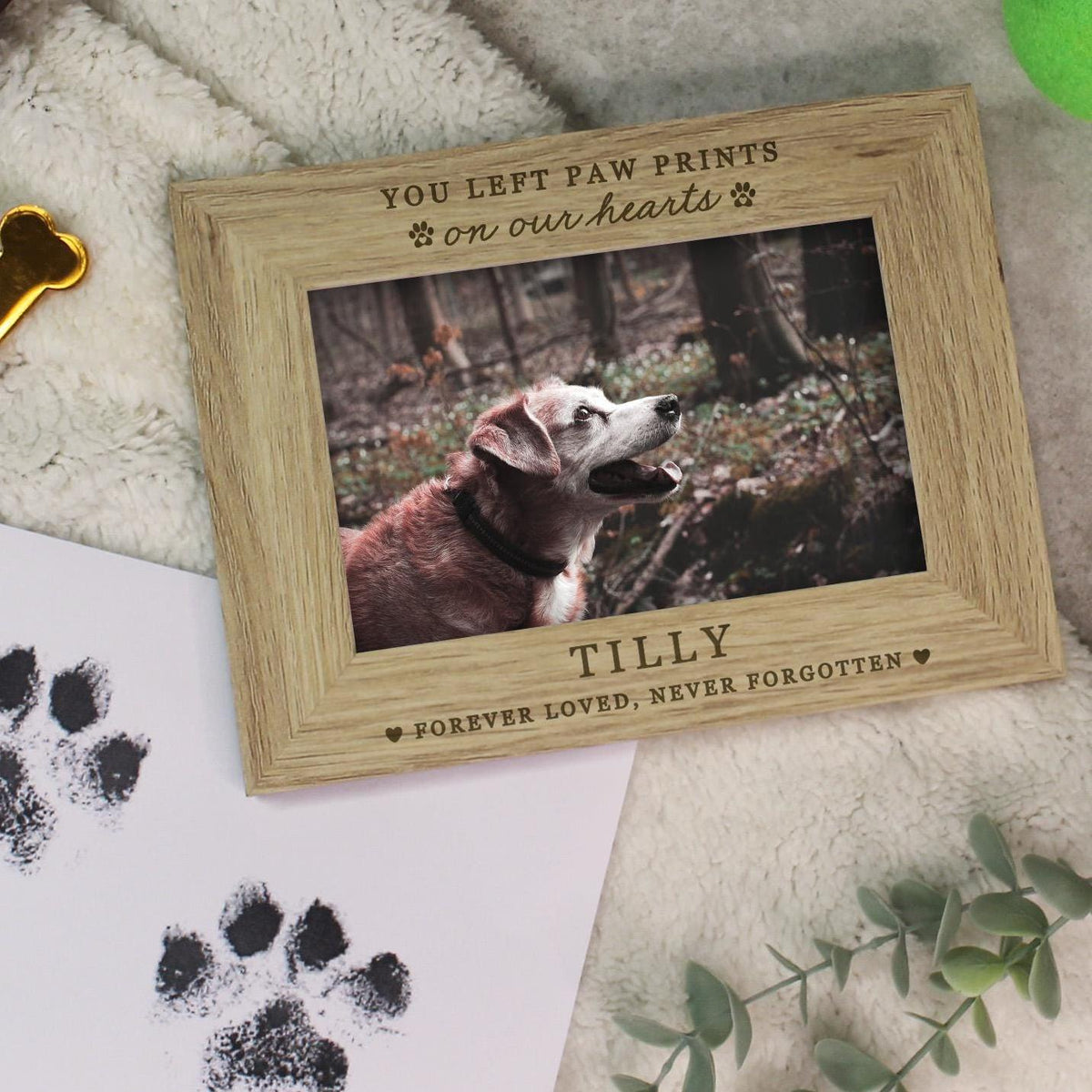 Personalised Pet Memorial Photo Frame