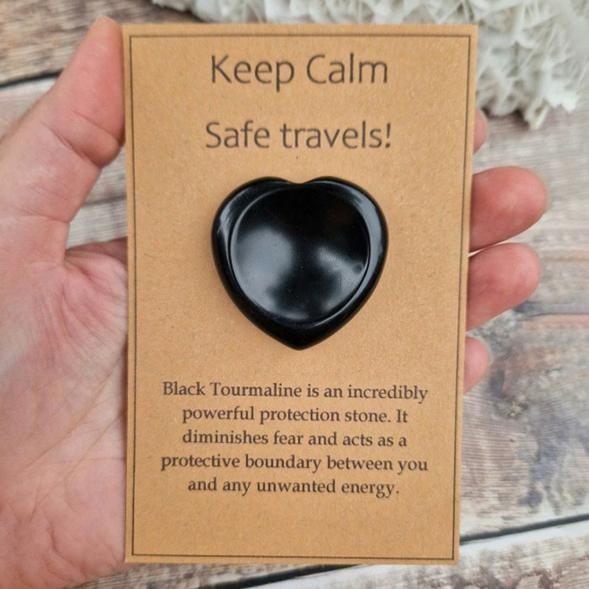 Crystals bring good luck/confidence.  Protect and support crystal gifts