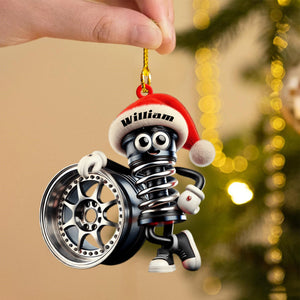 Custom Name Auto Repairman Ornament, Christmas Gift Ornament