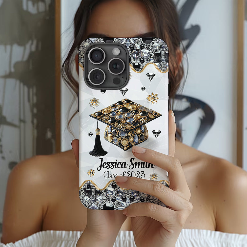 Personalized 2025 Grad Gift - Custom Printed Graduation Phone Case