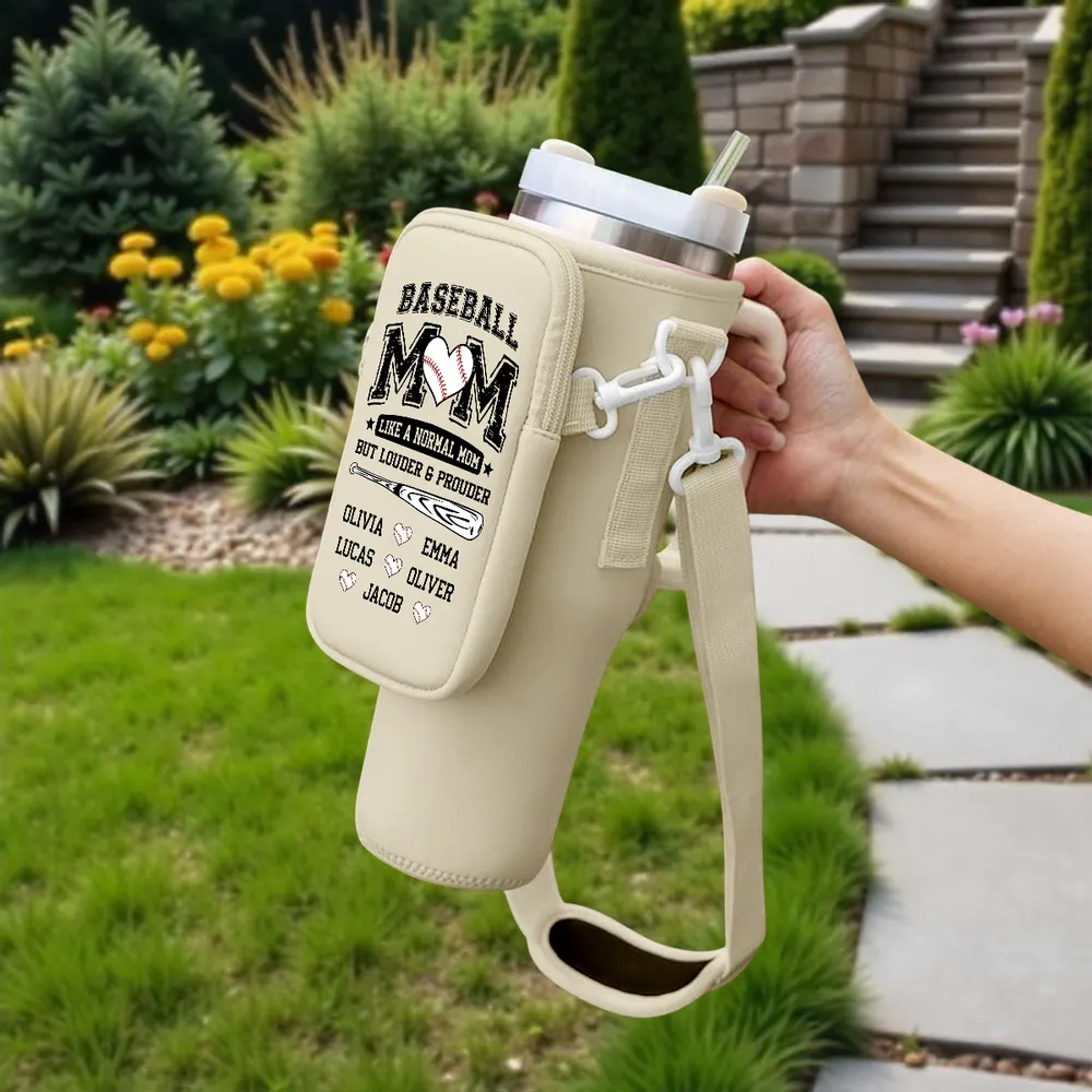 Game Day Therapy - Personalized Custom Water Bottle Carrier Bag