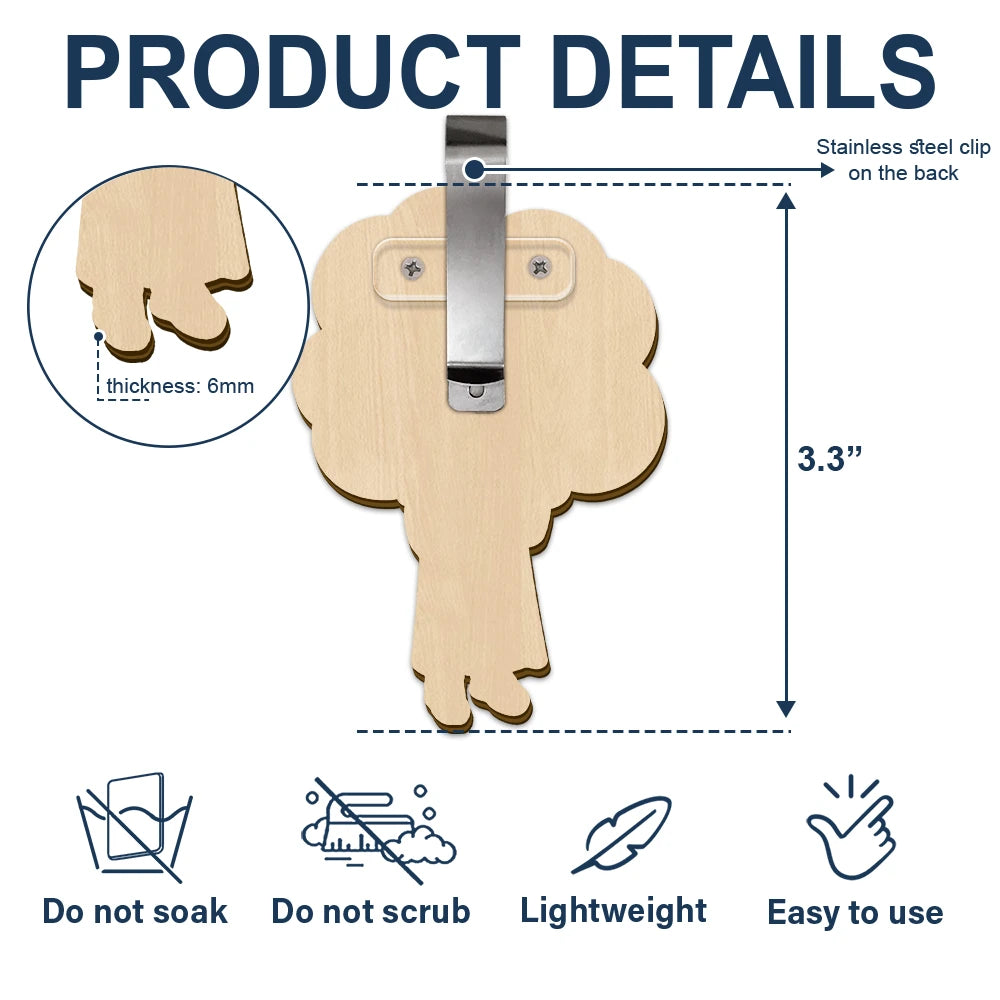 Custom Grad Car Visor Clip - Photo & Name Safe Driving Gift for 2025 Grads