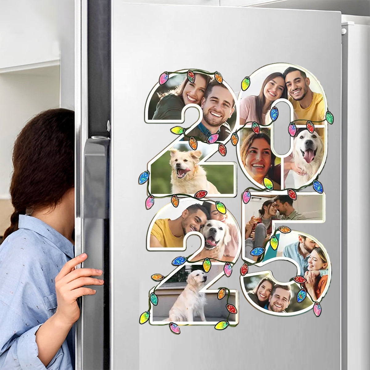 Custom Photo What A Year - Personalized Decal