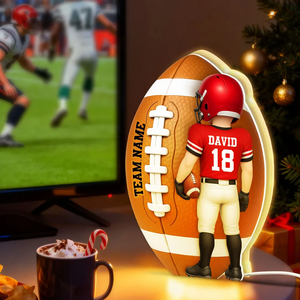 American Football - Personalized Light Box - Unique Christmas Gift