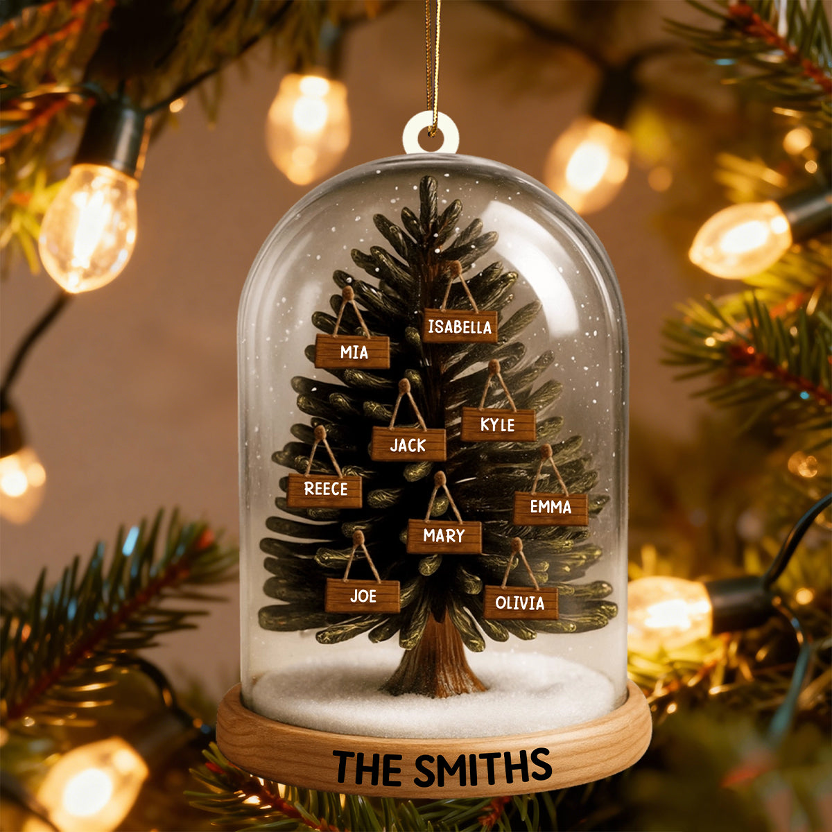 Create Your Family Tree With A Personalized Acrylic Ornament