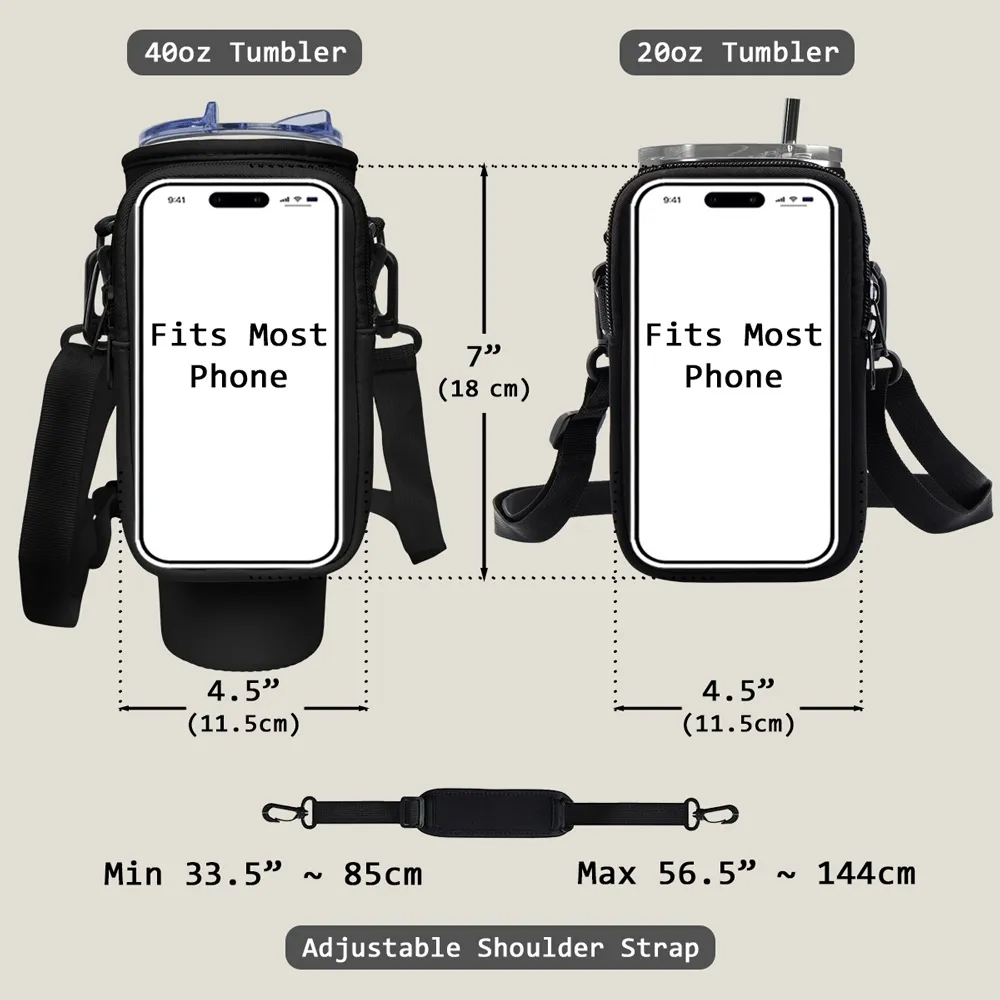 Game Day Therapy - Personalized Custom Water Bottle Carrier Bag