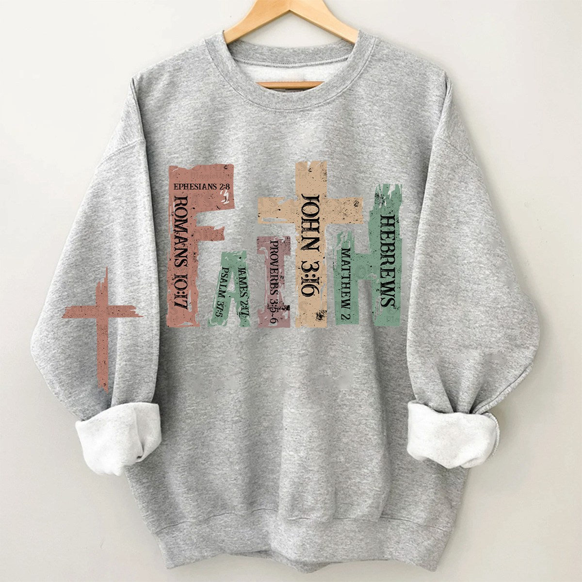 Retro Christian Quotes Sweatshirt