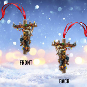 Keeping the Lights On - Personalized Lineman Ornament