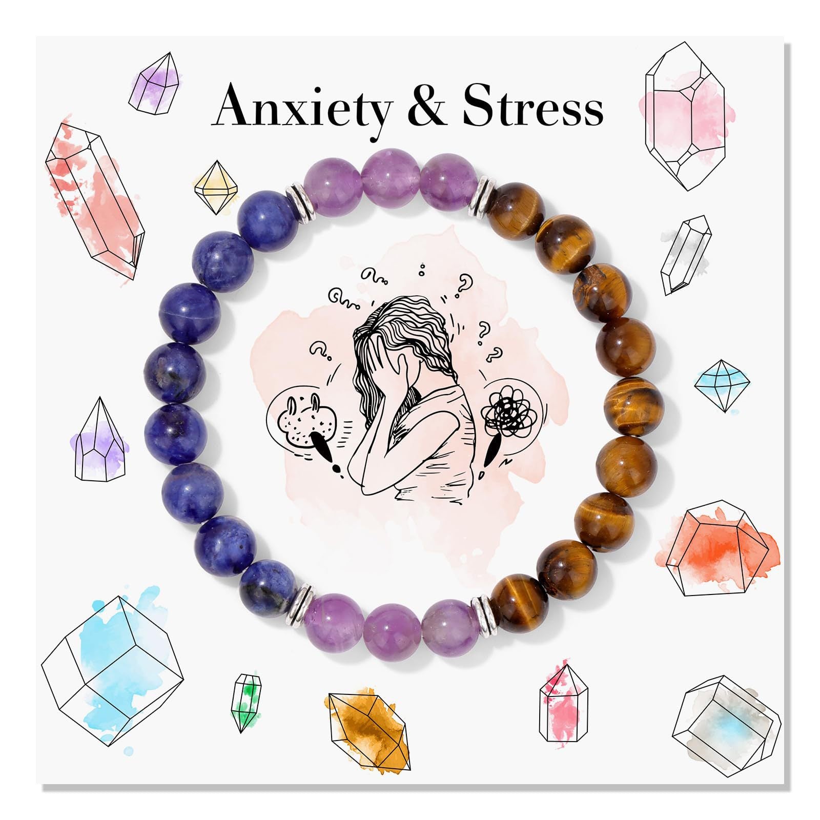 New Beginnings - Natural Stone Healing Encourage Bracelet