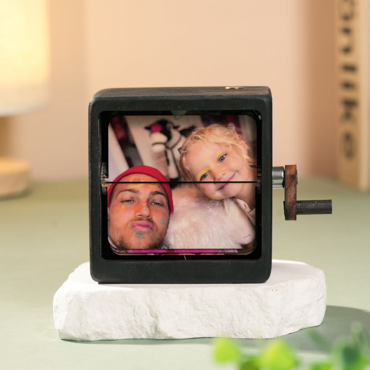 Flip Photo Box – Customizable Memory Album