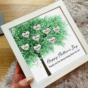 Personalized Family Tree Frame For Mother's Day