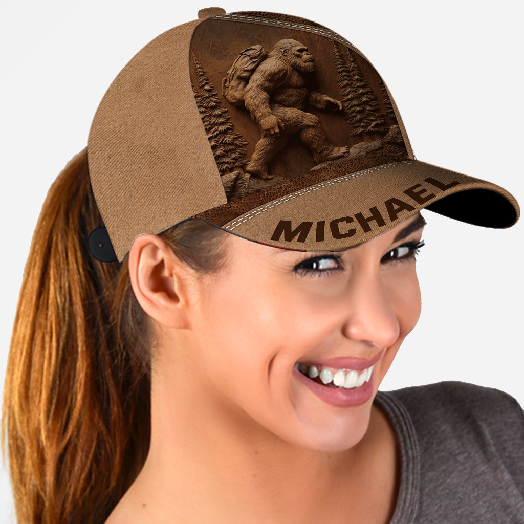 Personalized Sasquatch Hiking Classic Cap