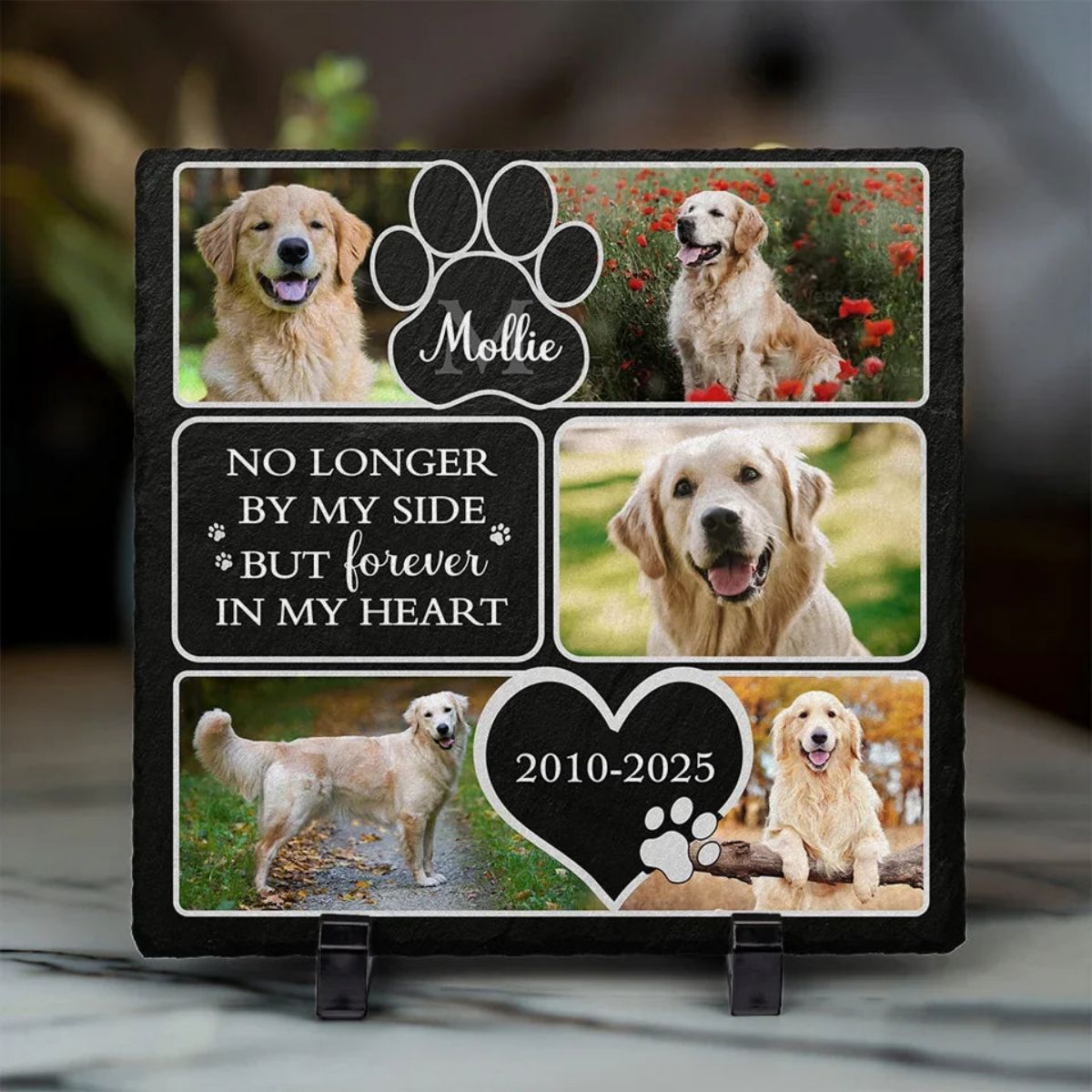 Honoring Memories That Keep Us Close - Memorial Personalized Garden Stone Stone