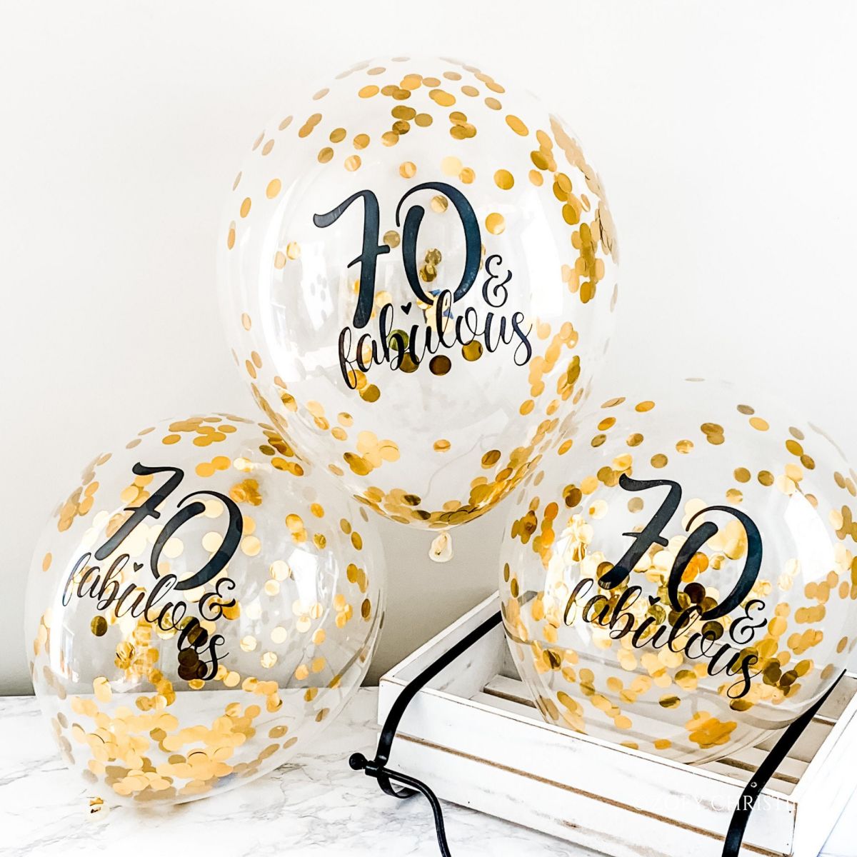 Personalized Sequined Balloons Birthday Party Decorations