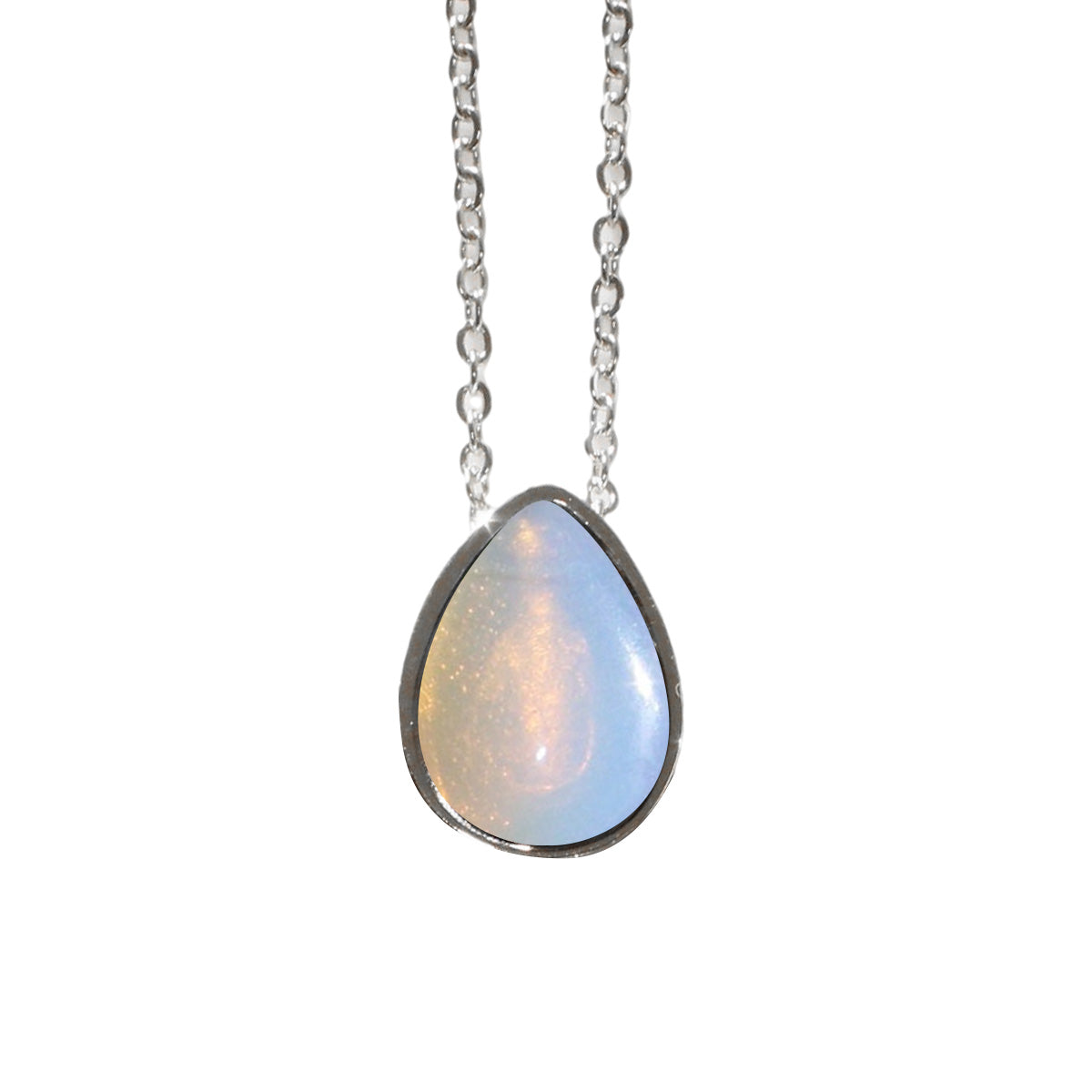 Crystal Urn Necklace For Ashes, Keepsake Pendant