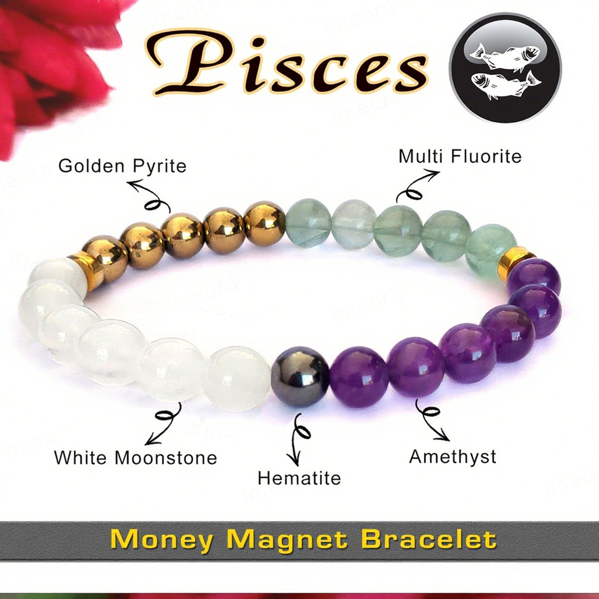Certified Money Attraction Bracelet By Zodiac Signs
