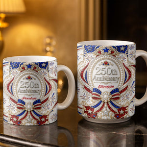 250th Anniversary Personalized Mug Gift For Patriots