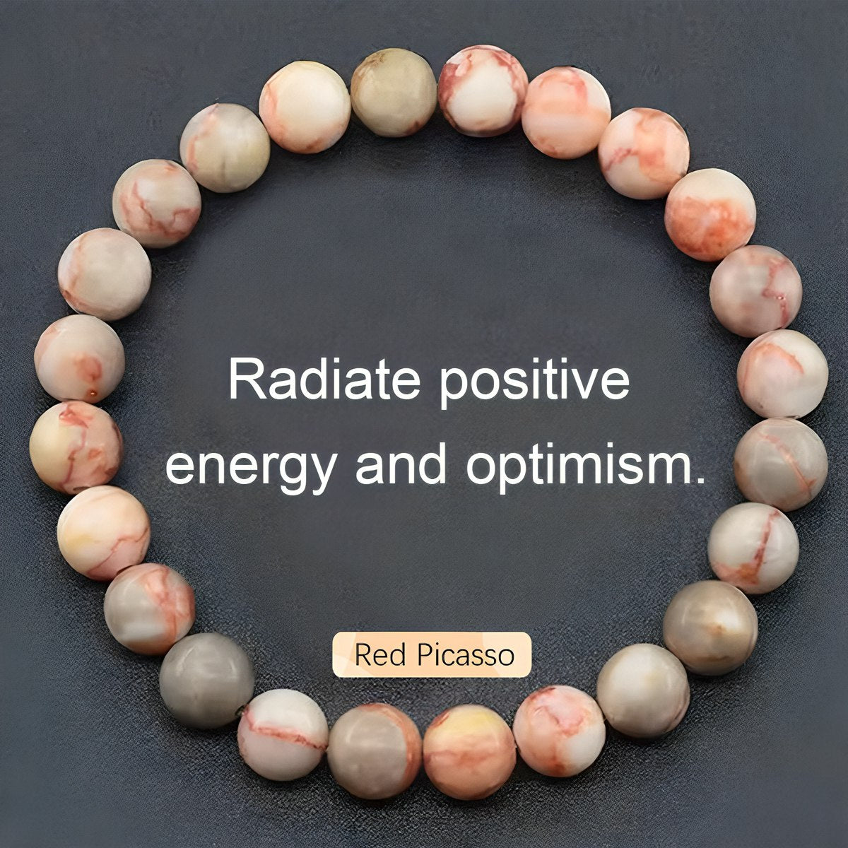 Natural Stone Agate Crystal Beaded Bracelet, Tiger Eye Stone Bracelet