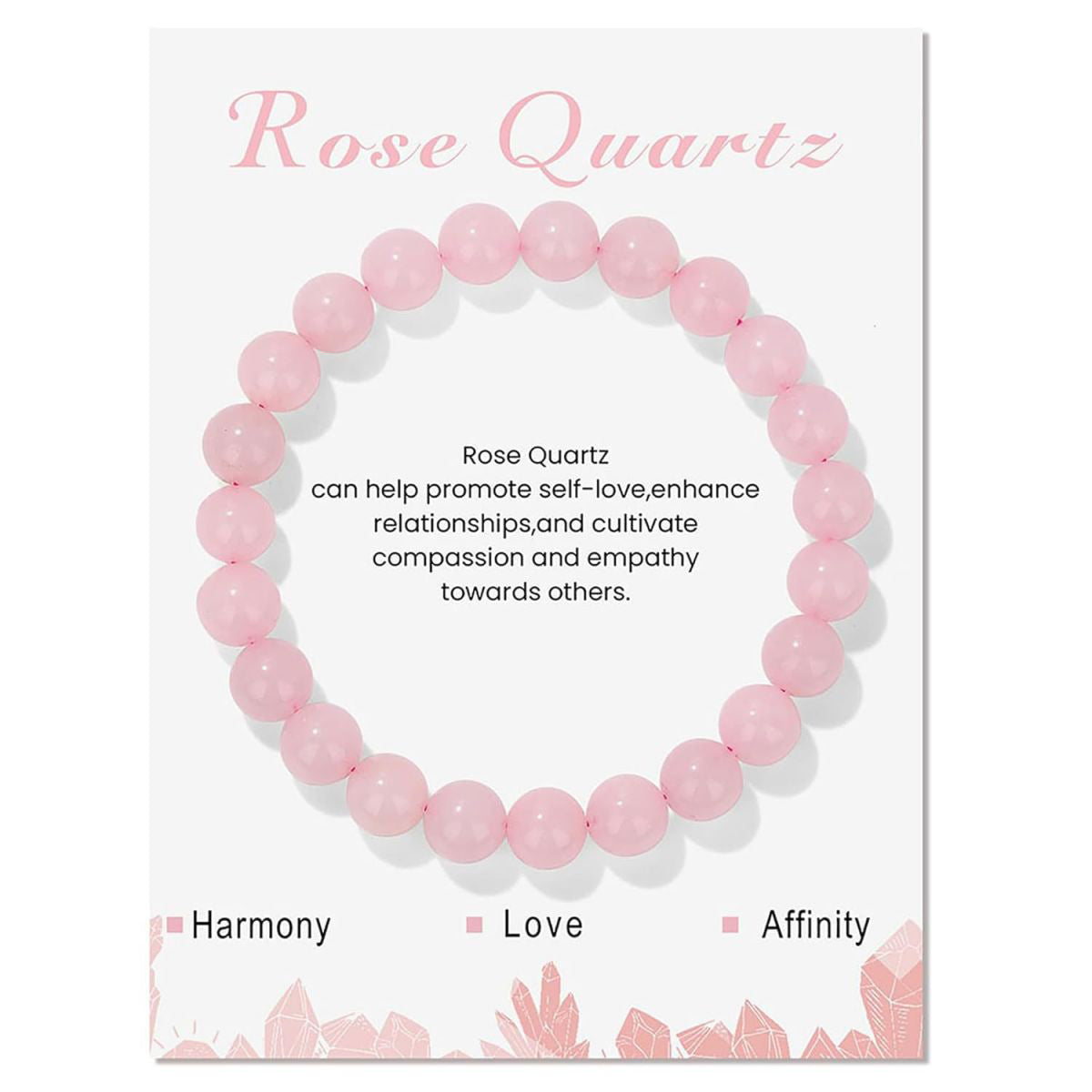 Gemstone Bracelet with Card