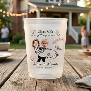 These Kids Are Getting Married Wedding Party Wedding Favors - Personalized Cups