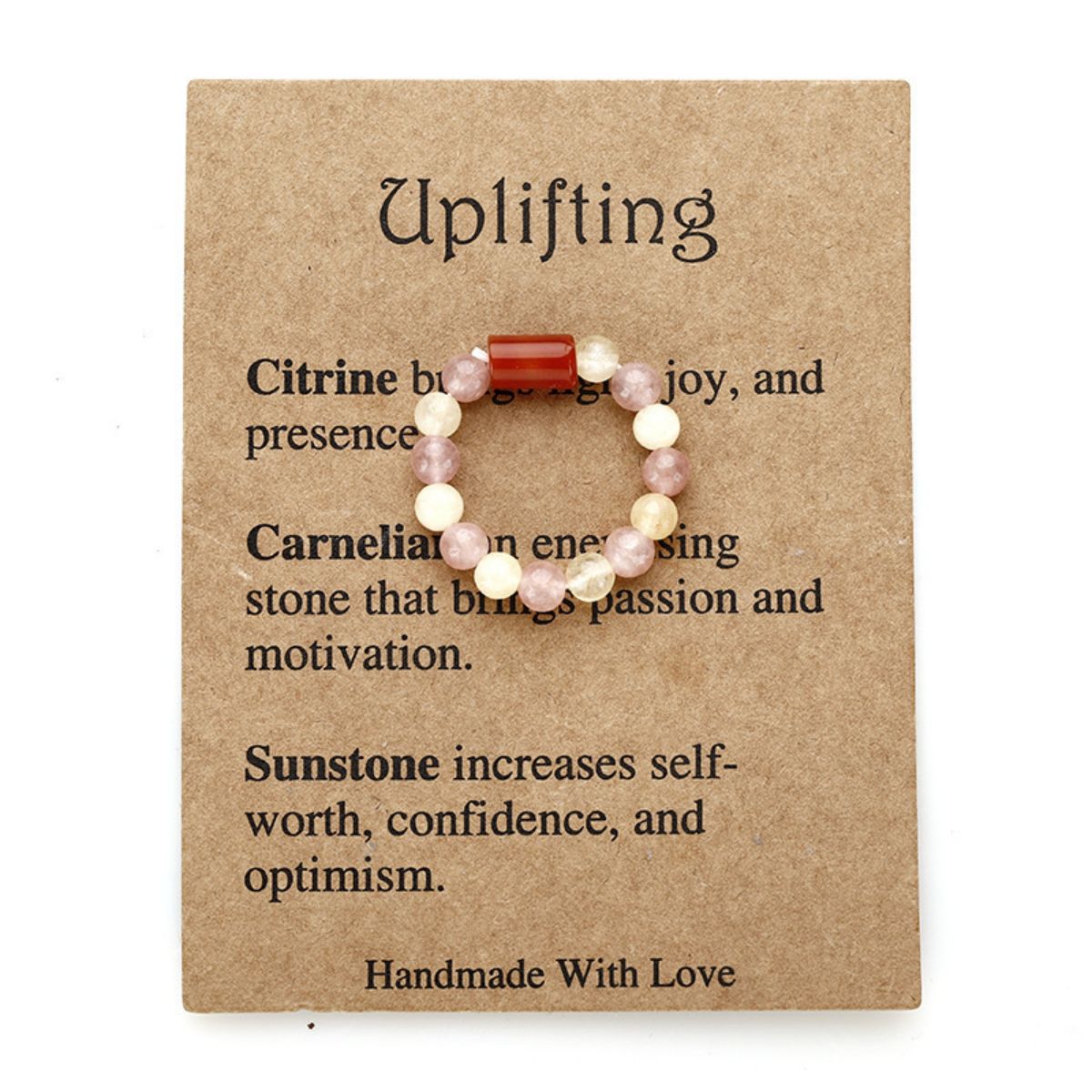 Healing crystals,Beaded elastic ring