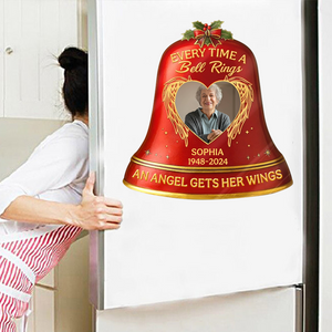 Every Time A Bell Rings - Custom Photo Memorial Personalized Sticker/Decal