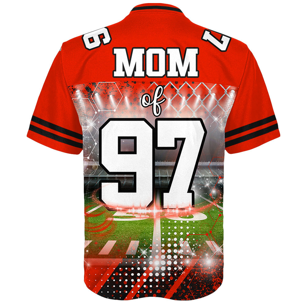 Custom Photo Football Game Day Football Jersey Gift For Football Lovers - Personalized Gift For Football Player