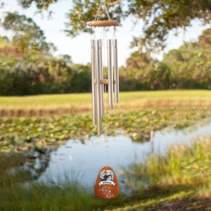 I am always with you - Personalized Memorial Photo Wind Chimes