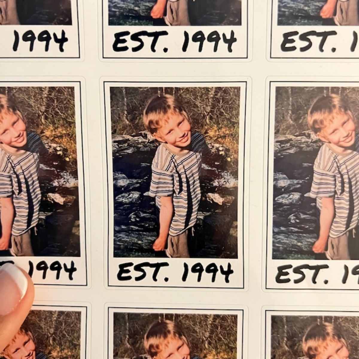 Personalized Vintage Funny Stickers