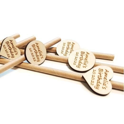 Personalized Custom Party Drinking Straw Party Decorations