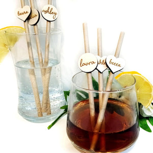Personalized Custom Party Drinking Straw Party Decorations