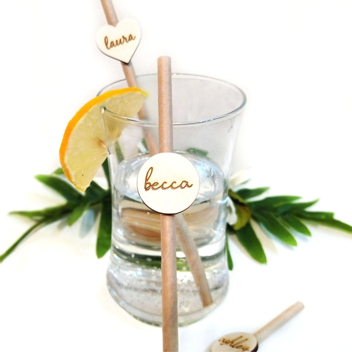 Personalized Custom Party Drinking Straw Party Decorations