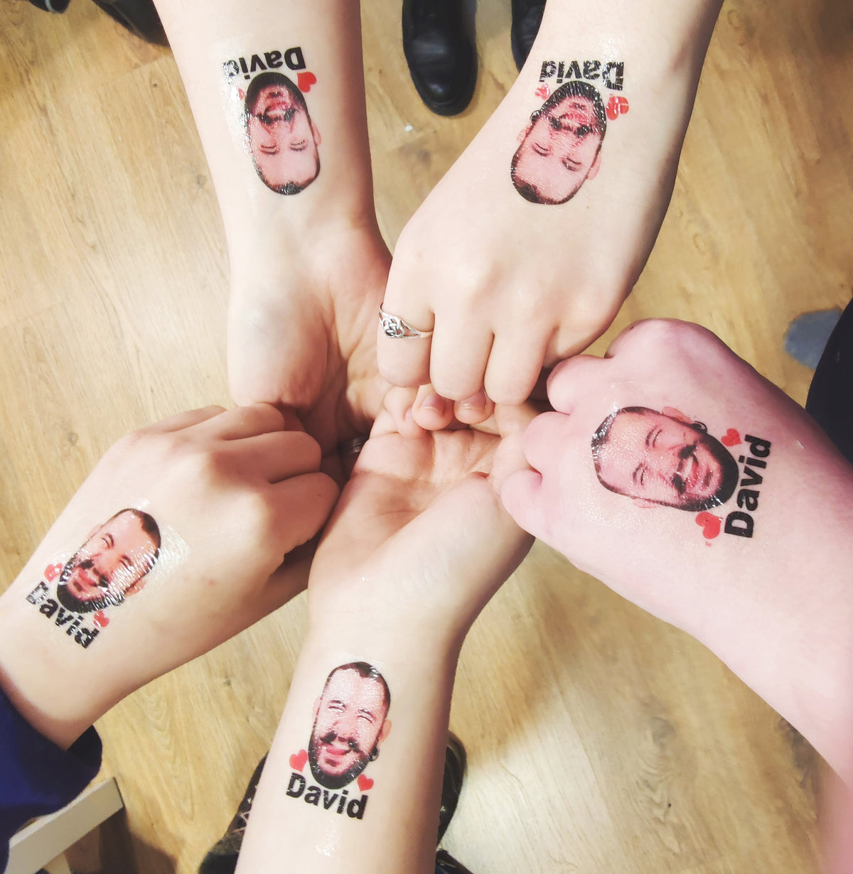 Personalized Tattoo-Custom TemporaryTattoo, Bachelorette Party Favor