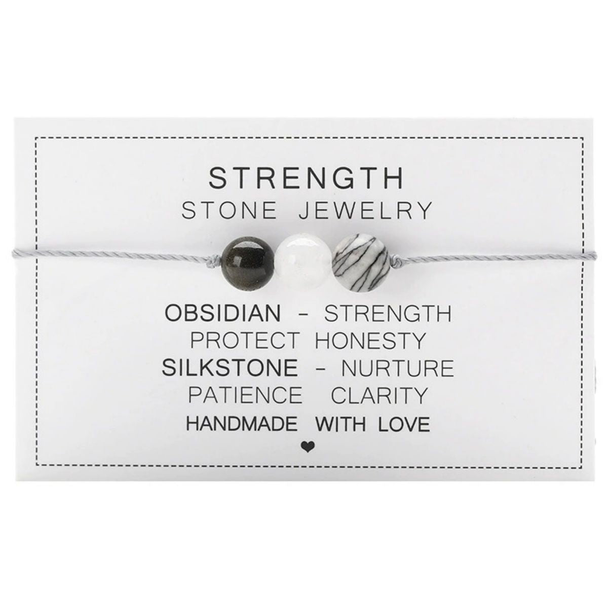 Crystal Bracelet - Real Crystal Jewellery - String Crystal Bracelet - Energy Bracelet