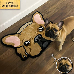 Personalized Pet Shaped Rug Gift For Pet Lovers