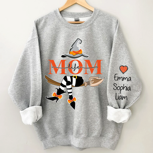 Personalized Grandma/Mom Life Witch Sweatshirt