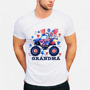 Personalized Grandma Independence Day T-shirt