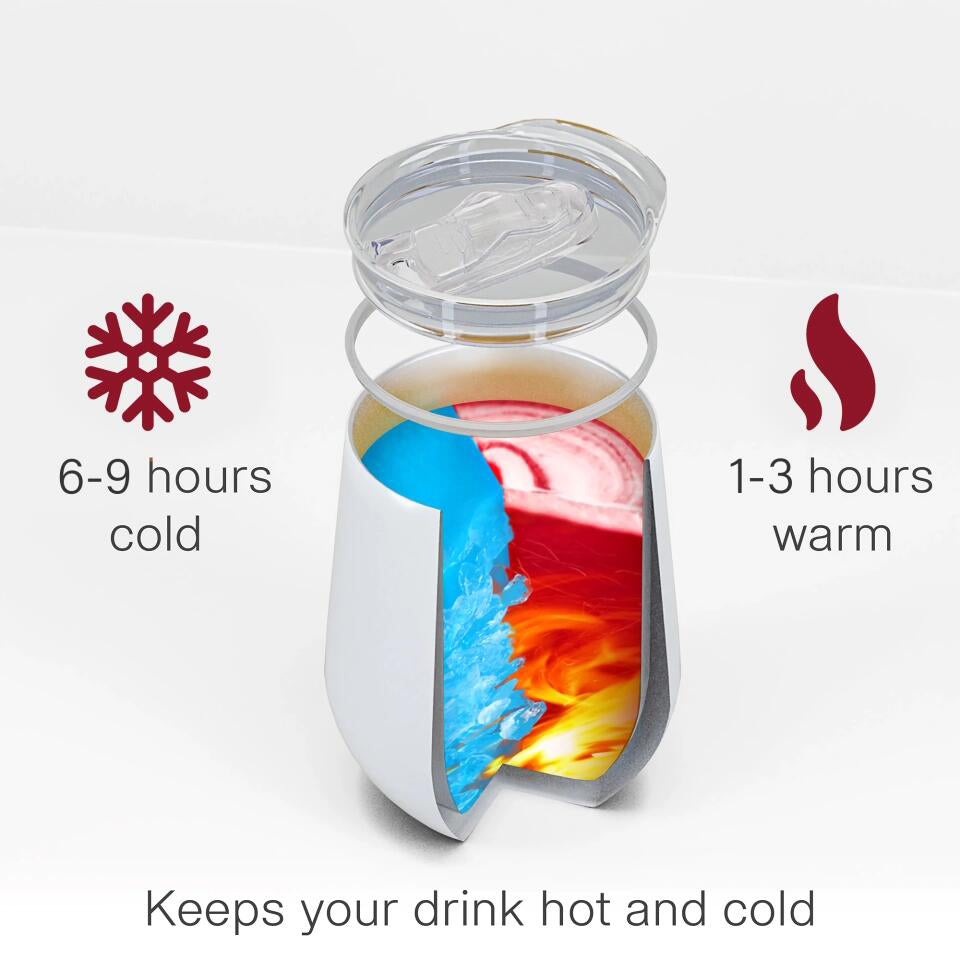 Personalized Wine Tumbler, Blessed To Be Called Grandma Gift For Mom & Grandma