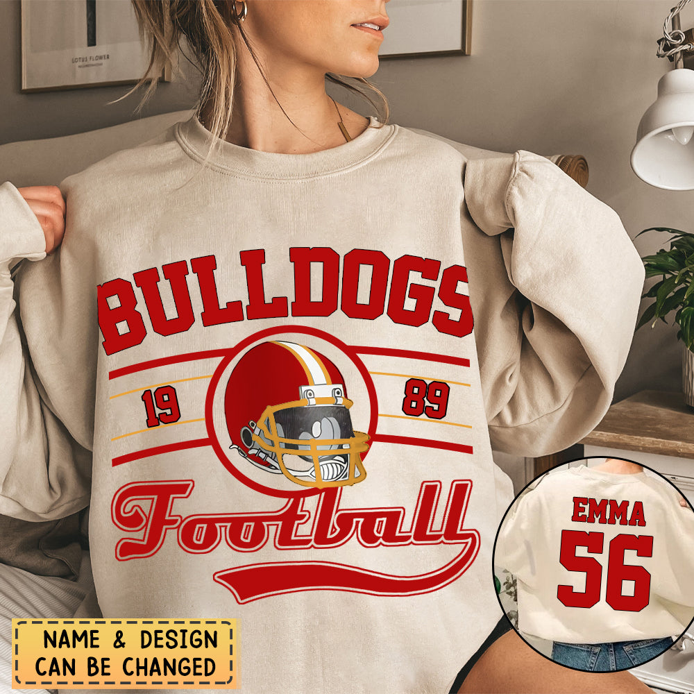 Personalized Big fan of American football Sweatshirt