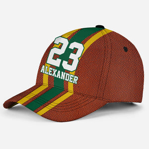 Personalized Football Caps Custom Name and Number Player All Over Print Cap